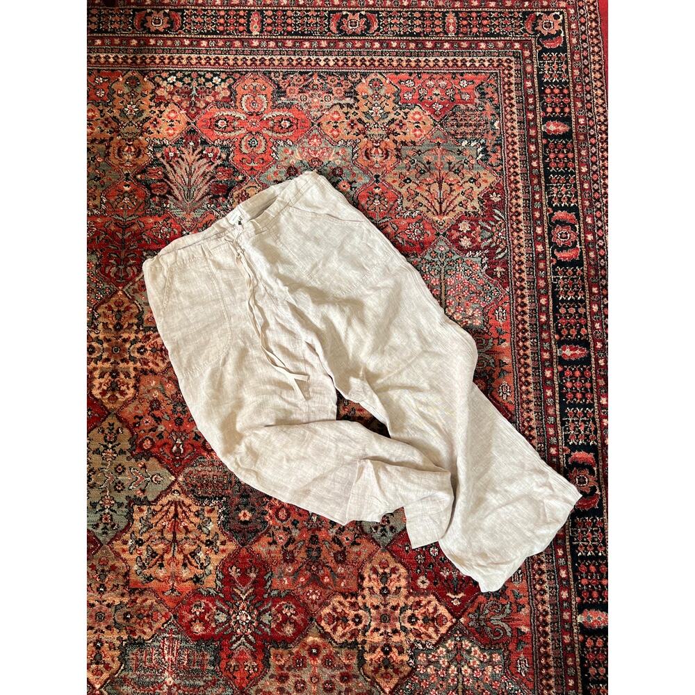 Max Studio Linen Trousers